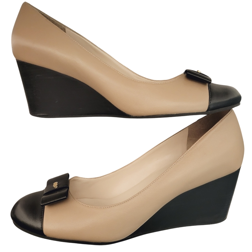 Cole Haan Cap Toe Wedges 9.5B